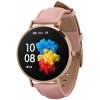 Garett Smartwatch Verona zlatá, ružový remienok