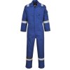 PORTWEST BIZFLAME PLUS LIGHTWEIGHT FR28 / Nehorľavá reflexná kombinéza, antistatická - kráľovská modrá XL