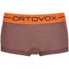 Ortovox Merino 185 Rock n Wool Hot Pants kalhotky Dark blood