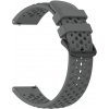 Techsuit - Watchband 22 mm (W083) remienok pre Amazfit Active Max / Samsung Galaxy Watch (46 mm) / Watch 3 / Gear S3 / Amazfit GTR / GTR 2 - sivý