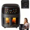 Beztuková fritéza Linbox Air Fryer 5502 1400 W 5 l čierna