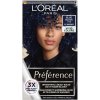 L'Oréal Paris Preference Vivid Colours farba na vlasy 1.102 blue black, 1 bal.