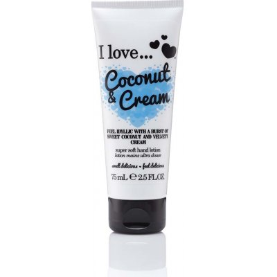 I Love Coconut & Cream Super Soft Hand Lotion 75 ml