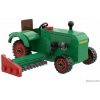 BRIXIES Plus 222.704 Fendt Dieselross F28 Classic Club Collection - historický traktor s žacou lištou, 1:32, 74 k (222.704)