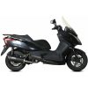 MIVV Výfuk kompletný 1x1 MIVV MOVER MV.KY.0002.LV čierna