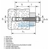 fischer FBN II 10/140/216 svorníková kotva, galvanicky zinkovaná oceľ
