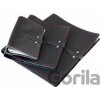 Set Diář A5, A6 a šanon A4 černý - Macoli Hand Made