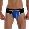 Mister B URBAN Bronx Brief slipy čierno modré M (M)