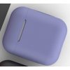 Silikonové pouzdro pro Apple AirPods - světle fialová, Lavender Grey