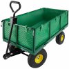 tectake 401029 záhradný prepravný vozík 550 kg - zelená