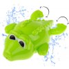FunPlay 6948 Plávajúci krokodíl do kúpeľa naťahovací 12 x 7,zelený 5 cm