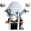 Loster 1 MS - Klasické plexisklo pre motocykle Yamaha Virago XV 750 / 1000 / 1100 , Farba plexiskla jednoliate čierne