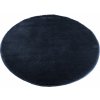 ROUTNER Kúpeľňová predložka COTTON Tmavomodrá 20115 - Tmavomodrá / Kruh Ø 90 cm 20115
