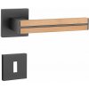 MPkovania AS - IMPERATA - HR 7S, kľučka/kľučka, rozety BB, CIM - čierna matná/drevo dub (BK)