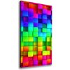 Vertikálny foto obraz na plátne Farebné krabičky 50x100 cm