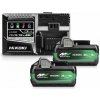 HIKOKI Starter-set (2x Multi-Volt akumulátor BSL36A18 (18V-5,0Ah / 36V-2,5Ah) a nabíjačka UC18YSL3) UC18YSL3WHZ