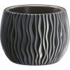 Kvetináč plast čierny Prosperplast 37 cm x 37 x 22 cm