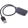USB Adaptér SATA Slimline 7+6 13Pin pre notebook CD DVD - Rom Drive