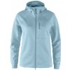 Dámska bunda Fjällräven Abisko Grid Fleece Hoodie W Veľkosť: M / Farba: svetlomodrá