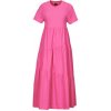 BOSS Dlhé šaty C_Enesi_1 Ružová