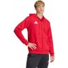 Pánska Mikina adidas Entrada 26 s Kapucňou na Zips Športová Bavlnená XL