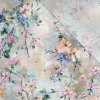 Takoy Viskózové plátno s leskom rozliate kvety olejomaľba-NT-3020