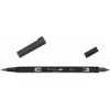 Tombow Oboustranný štětcový fix ABT - lamp black 480643
