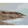 ZUTY Maľovanie podľa čísel - ALIGÁTOR LEŽIACI PRI VODE (D. RUSTY RUST) Rámovanie: vypnuté plátno na rám, Rozmer: 80x100 cm