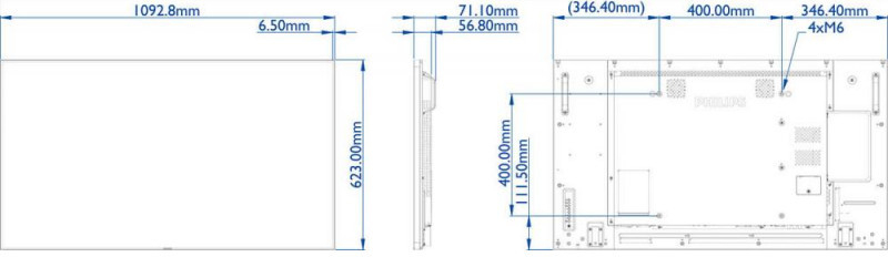 Philips 49BDL5055P