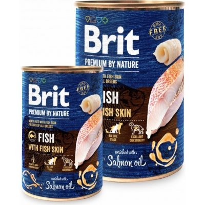 Brit Premium by Nature Adult Fish with Fish Skin 24 x 800 g