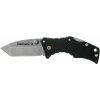 Vega Cold Steel 27DT Micro Recon 1 Tanto menší vreckový nôž 5 cm, Stonewash, čierna, Griv-Ex