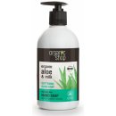 Organic shop Organické zjemňujúce tekuté mydlo na ruky Barbadosské aloe 500 ml