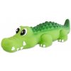 Dog Fantasy latexový krokodíl so zvukom 21 cm