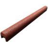 SK Gumový kryt obrubníka 1000x80x76mm červený