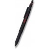 Guľôčkové pero Multipen Rotring 600 Black 3v1 - 3 farby + mechanická ceruzka 0,5 mm 1520/2164108 + 5 rokov záruka, poistenie a darček ZADARMO