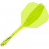 Winmau Fusion Neon žlté, No6 letky a dlhé násadky