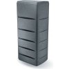 Prosperplast TOWER STONE RWK720431UG Sud na dažďovú vodu granit 720l