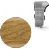 Vnitřní roh k soklu Naturel dub Aljaška , PVC dĺžka 0,5 cm, výška hrany 56 mm, NATNGTW37