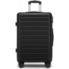 Cestovný ABS kufor Kono KSN2691 - čierny - 58 L