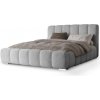 Wilsondo Čalúnená manželská posteľ s úložným priestorom Velo 180x200 - sivá Anthology