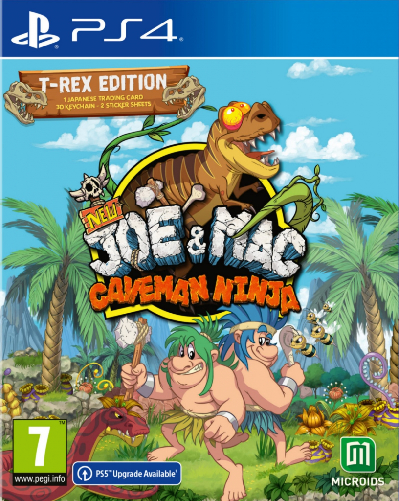 New Joe & Mac - Caveman Ninja (T-Rex Edition)