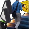 Solárna zatĺkacia lampa Mobes čierna 8 cm 2 ks