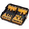 DeWALT DT90016 sada 8mm fréz do dřeva (12ks)