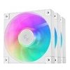 DEEPCOOL Ventilátor FD12 ARGB WH 3v1, 3x120mm, ARGB, bílá R-FD12-WHAPN3-G