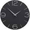 Dizajnové hodiny 10-005 CalleaDesign 30cm (viac farieb) Farba čierna klasik-5 - RAL9017