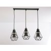 NEDES Závesné kovové svietidlo 3 x E27 - ME0012-3