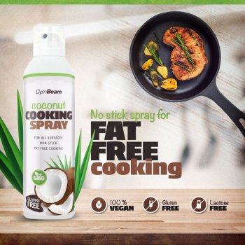 GymBeam Coconut Cooking Spray 201g