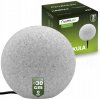 Lampa Vonkajšie záhradné svietidlo KAMENNÁ LED GUĽA LUMIKULA 30 cm E27 IP65 L