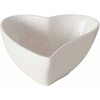 Miseczka v tvare srdca LINORA, biela