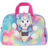 Detská športová taška s plyšákom Perletti Toys Kawaii Unicorn Cat, 13091